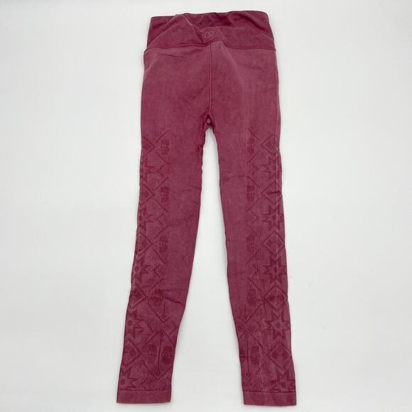 CALIA by CARRIE UNDERWOOD Women's Leggings Size S Mid Rise 7/8 Length Dusty Pink - Picture 2 of 6